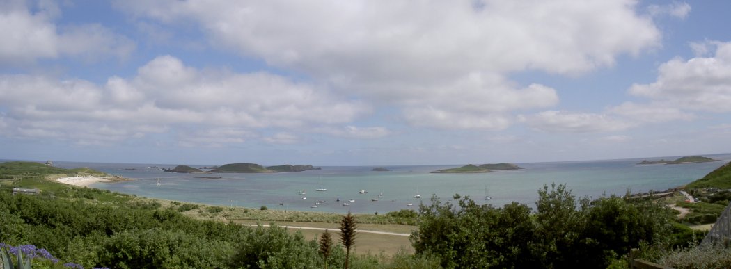 Les Eastern Iles vues depuis St Martin's