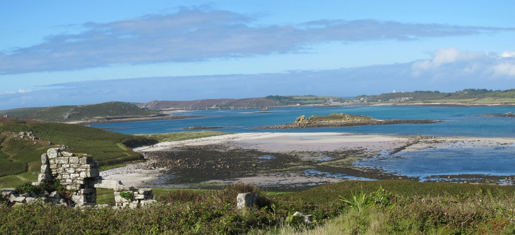 Vue ves Bryher & Tresco