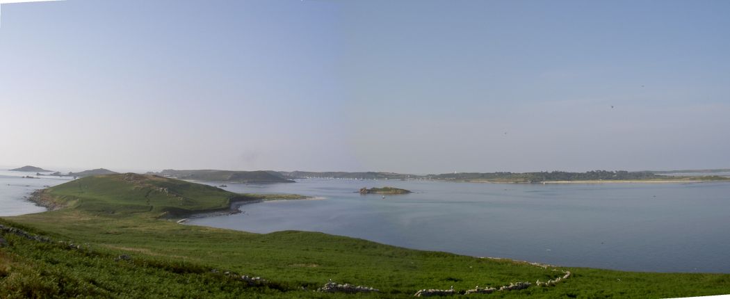 Vue vers Tresco