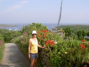 Une île fleurie