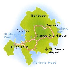 Carte de St Mary's